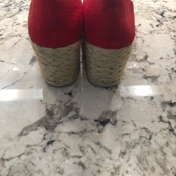 Ralph Lauren Cecilia Espadrille Wedges - Picture 5 of 12